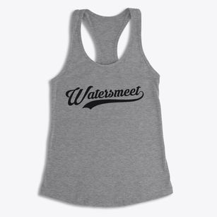 Watersmeet Michigan Vintage Team Women's Racerback Tank