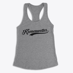 Kronenwetter Wisconsin Vintage Team Women's Racerback Tank