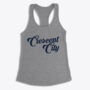 Crescent City California Vintage Team Women's Racerback Tank