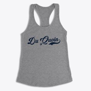Du Quoin Illinois Vintage Team Women's Racerback Tank