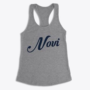 Novi Michigan Vintage Team Women's Racerback Tank