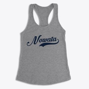 Nowata Oklahoma Vintage Team Women's Racerback Tank