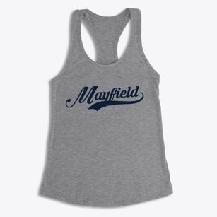 Mayfield Ohio Vintage Team Women's Racerback Tank