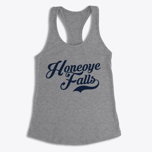 Honeoye Falls New York Vintage Team Women's Racerback Tank