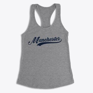 Manchester Maine Vintage Team Women's Racerback Tank