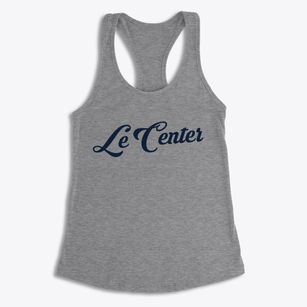 Le Center Minnesota Vintage Team Women's Racerback Tank