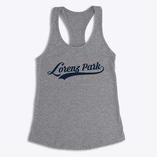 Lorenz Park New York Vintage Team Women's Racerback Tank