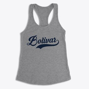 Bolivar New York Vintage Team Women's Racerback Tank