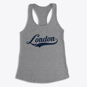 London California Vintage Team Women's Racerback Tank