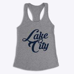 Lake City Tennessee Vintage Team Women's Racerback Tank