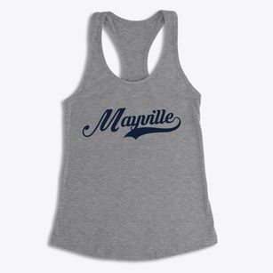 Mayville New York Vintage Team Women's Racerback Tank