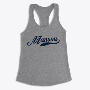 Manson Washington Vintage Team Women's Racerback Tank