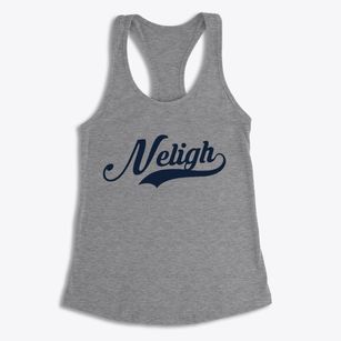 Neligh Nebraska Vintage Team Women's Racerback Tank