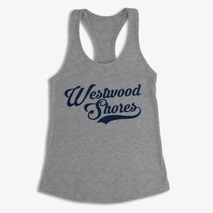 Westwood Shores Texas Vintage Team Women's Racerback Tank