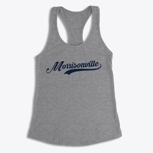 Morrisonville New York Vintage Team Women's Racerback Tank