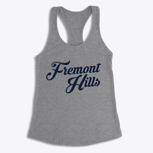 Fremont Hills Missouri Vintage Team Women's Racerback Tank