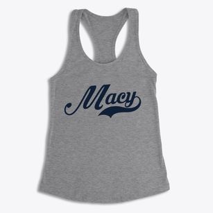 Macy Nebraska Vintage Team Women's Racerback Tank