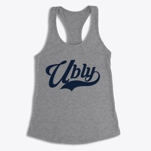 Ubly Michigan Vintage Team Women's Racerback Tank