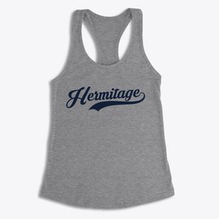 Hermitage Arkansas Vintage Team Women's Racerback Tank