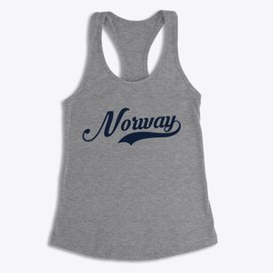 Norway New York Vintage Team Women's Racerback Tank