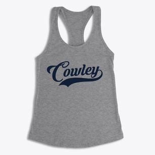 Cowley Wyoming Vintage Team Women's Racerback Tank