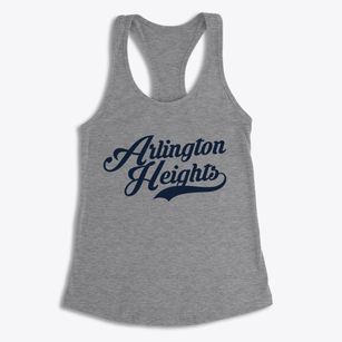 Arlington Heights Ohio Vintage Team Women's Racerback Tank