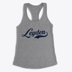 Leyden Massachusetts Vintage Team Women's Racerback Tank