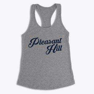 Pleasant Hill North Carolina Vintage Team Women's Racerback Tank