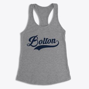 Bolton North Carolina Vintage Team Women's Racerback Tank