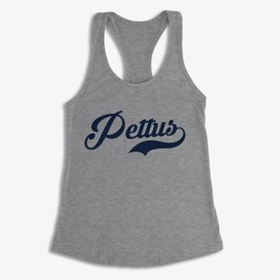 Pettus Texas Vintage Team Women's Racerback Tank