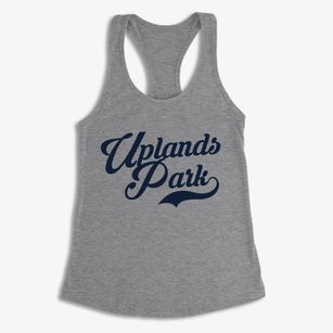 Uplands Park Missouri Vintage Team Women's Racerback Tank
