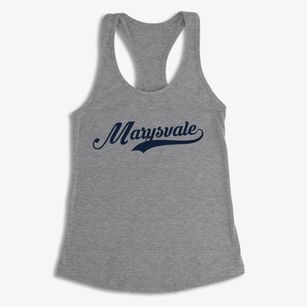 Marysvale Utah Vintage Team Women's Racerback Tank