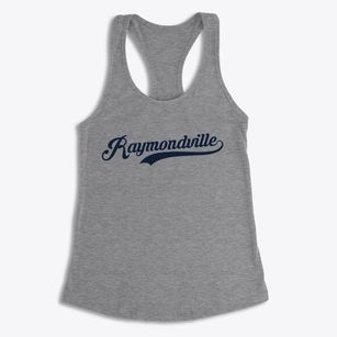 Raymondville Missouri Vintage Team Women's Racerback Tank