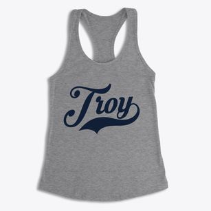 Troy Indiana Vintage Team Women's Racerback Tank
