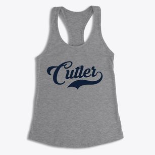 Cutler Wisconsin Vintage Team Women's Racerback Tank