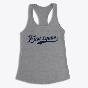 East Lynne Missouri Vintage Team Women's Racerback Tank