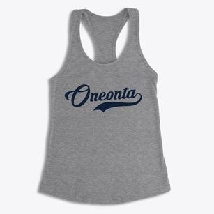 Oneonta New York Vintage Team Women's Racerback Tank