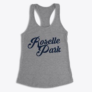 Roselle Park New Jersey Vintage Team Women's Racerback Tank