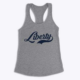 Liberty Nebraska Vintage Team Women's Racerback Tank