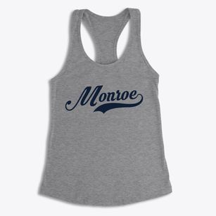 Monroe Ohio Vintage Team Women's Racerback Tank