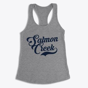 Salmon Creek California Vintage Team Women's Racerback Tank