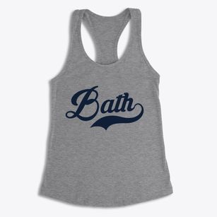 Bath New York Vintage Team Women's Racerback Tank