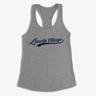 Lincoln Village Ohio Vintage Team Women's Racerback Tank