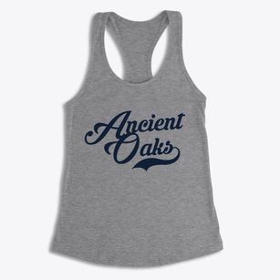Ancient Oaks Pennsylvania Vintage Team Women's Racerback Tank