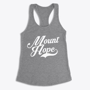 Mount Hope New York Vintage Team Women's Racerback Tank