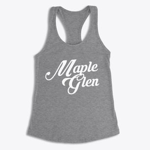 Maple Glen Pennsylvania Vintage Team Women's Racerback Tank