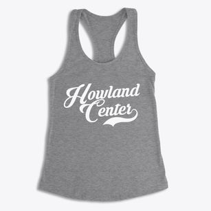 Howland Center Ohio Vintage Team Women's Racerback Tank