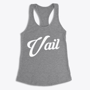 Vail Colorado Vintage Team Women's Racerback Tank