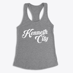 Kenneth City Florida Vintage Team Women's Racerback Tank