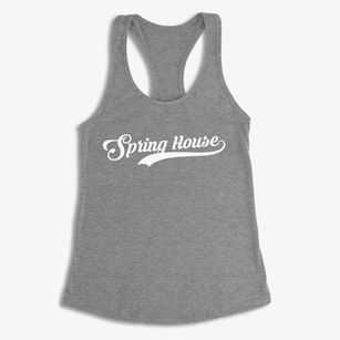 Spring House Pennsylvania Vintage Team Women's Racerback Tank